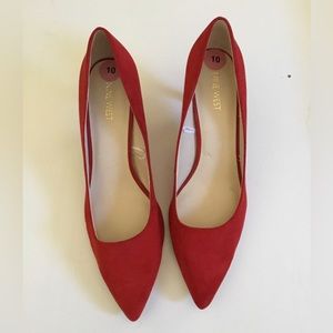 Nine West Suede Pumps Sz 10